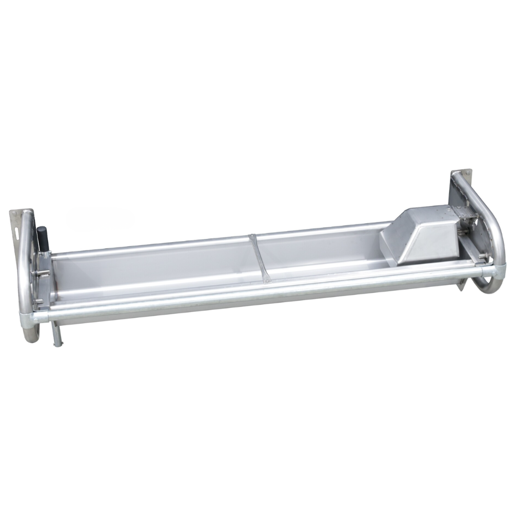 Izgāžama dzirdne, 2.0 m, stiprināma pie sienas, nerūsējošais tērauds